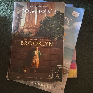 Brooklyn by Colm Tóibín - Paperback Novel (Brown Cover)